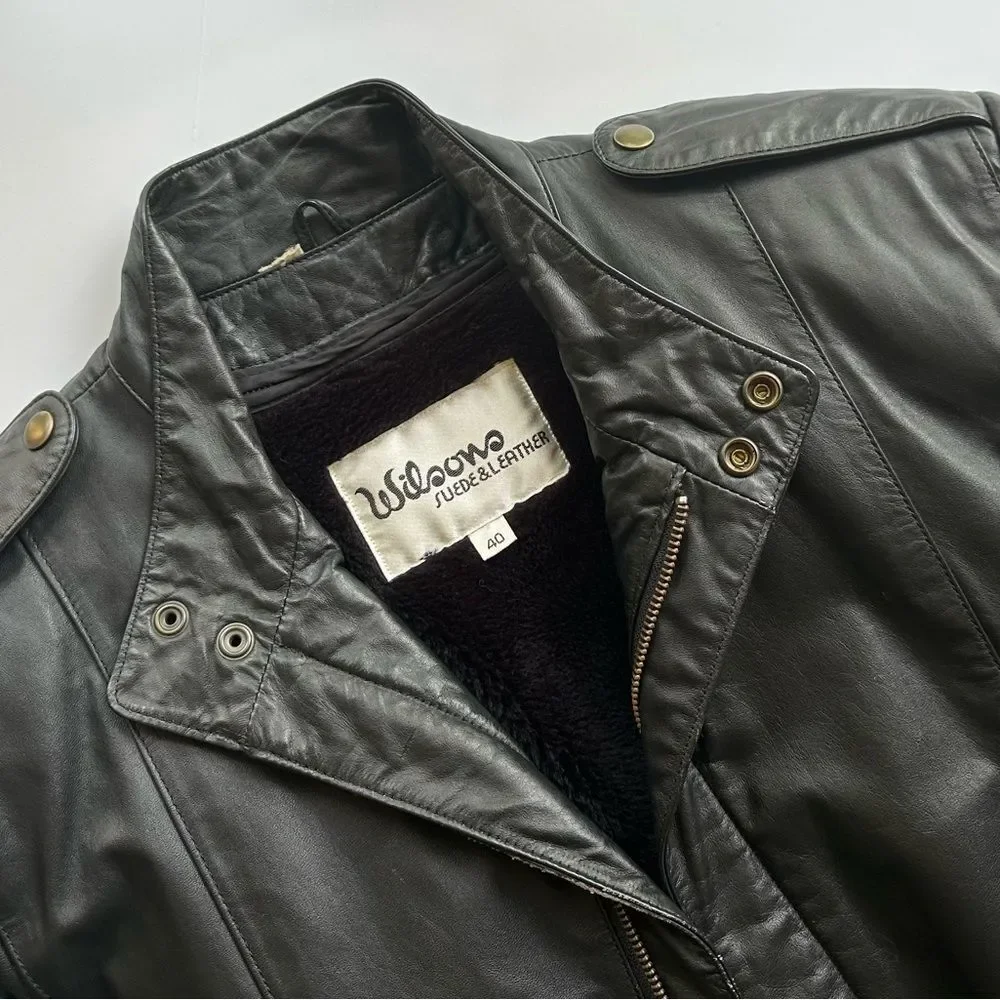 Wilsons Leather vintage cafe